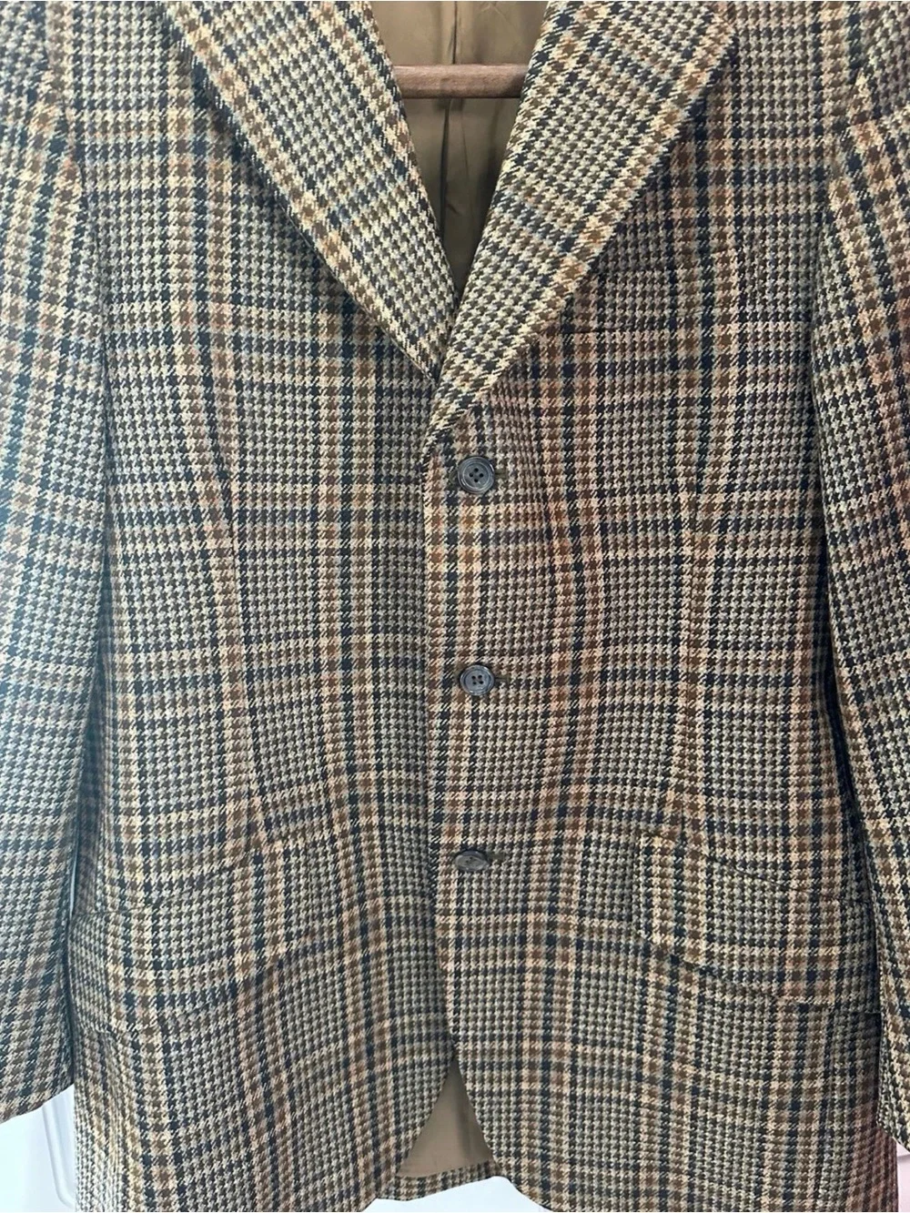 Vintage Dunn & Co Harris Tweed Sport Coat Blazer Men’s